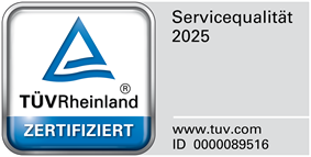 Lutz Auto & Service GmbH ist von TÜV Rheinland zertifiziert Bild mit Zertifikat von TÜV-Rheinland